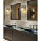 Z-Lite Lauren Wall Sconce, 1-Light, 5 In.W x 6.5 In.L x 8.5 In.H, Brushed Nickel/Clear 819-1S-BN - alternate 6